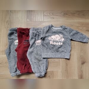 Lot of 4 Roots Sweats Toddler Size Large 12-18 Months